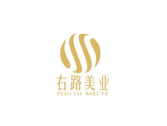 趙鵬的右路美業(yè)logo設(shè)計