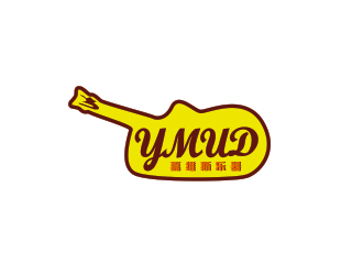 祝小林的YMUD 吉他 樂器logo設(shè)計(jì)