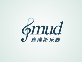 林晟廣的YMUD 吉他 樂器logo設(shè)計(jì)