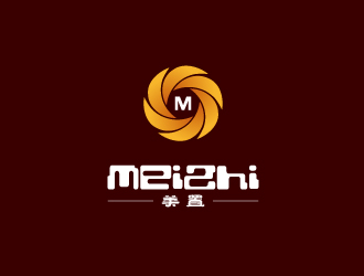 文大為的圖標和MEIZHI字標logo設計