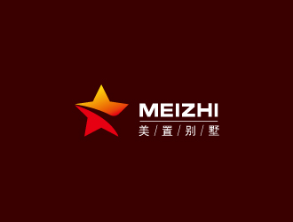 文大為的圖標和MEIZHI字標logo設計