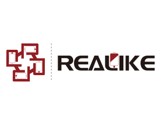 黃安悅的REALIKE電腦皮具logologo設(shè)計