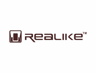 林思源的REALIKE電腦皮具logologo設(shè)計