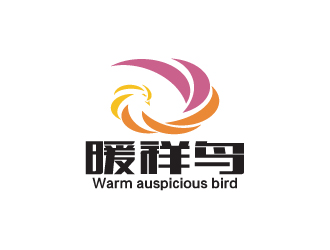 秦曉東的暖祥鳥(niǎo)（Warm auspicious bird，通過(guò)這些字母給縮寫(xiě)一下，）品牌商標(biāo)設(shè)計(jì)公司完成公司logo設(shè)計(jì)