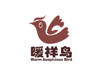 林思源的暖祥鳥(niǎo)（Warm auspicious bird，通過(guò)這些字母給縮寫(xiě)一下，）品牌商標(biāo)設(shè)計(jì)公司完成公司logo設(shè)計(jì)