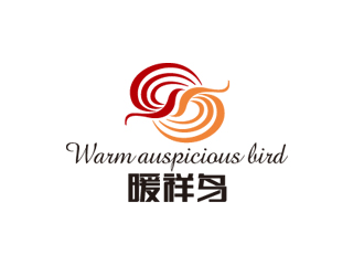 周?chē)?guó)強(qiáng)的暖祥鳥(niǎo)（Warm auspicious bird，通過(guò)這些字母給縮寫(xiě)一下，）品牌商標(biāo)設(shè)計(jì)公司完成公司logo設(shè)計(jì)