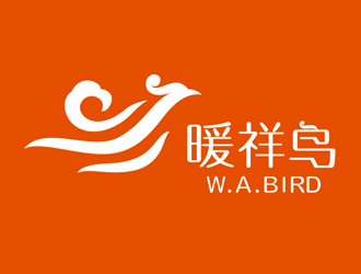 李桂平的暖祥鳥(niǎo)（Warm auspicious bird，通過(guò)這些字母給縮寫(xiě)一下，）品牌商標(biāo)設(shè)計(jì)公司完成公司logo設(shè)計(jì)