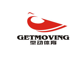 楊占斌的GETMOVING    型動(dòng)體育logo設(shè)計(jì)