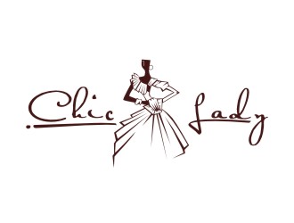 曾翼的CHIC LADYlogo設計