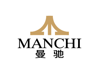 陳兆松的MANCHI曼馳皮具有限公司logo設(shè)計