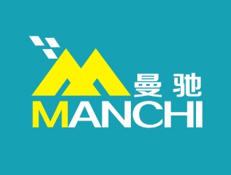 張軍代的MANCHI曼馳皮具有限公司logo設(shè)計