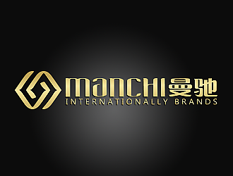 孫紅印的MANCHI曼馳皮具有限公司logo設(shè)計