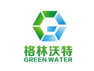 楊占斌的格林沃特  green waterlogo設(shè)計(jì)