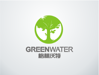 鄭國麟的格林沃特  green waterlogo設(shè)計(jì)