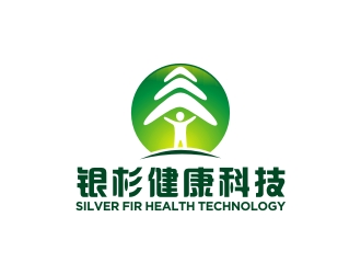 曾翼的銀杉健康科技logo設(shè)計