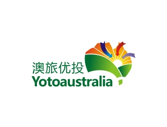 曾翼的澳旅優(yōu)投 英文名 Yotoaustralialogo設(shè)計(jì)