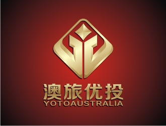 何嘉健的澳旅優(yōu)投 英文名 Yotoaustralialogo設(shè)計(jì)