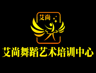 余亮亮的艾尚舞蹈藝術(shù)培訓(xùn)中心logo設(shè)計