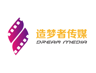 孫朋的造夢者傳媒集團 Dream Medialogo設計