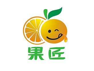 盛銘的果匠果汁飲料店logo設(shè)計