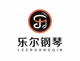 趙鵬 v的樂(lè)爾鋼琴logo設(shè)計(jì)