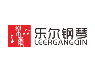 湯儒娟的樂爾鋼琴logo設(shè)計(jì)