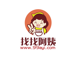 秦曉東的找找阿姨家政服務(wù)logo設(shè)計logo設(shè)計