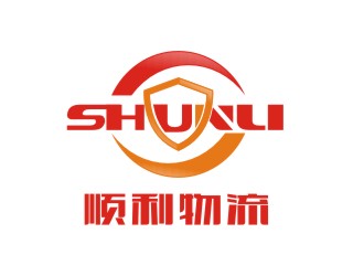 湯云方的順利物流logo設(shè)計