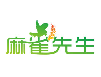 劉彩云的麻雀先生logo設(shè)計(jì)