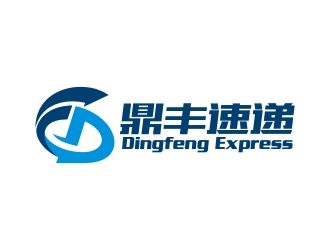 曾翼的鼎豐速遞  dingfeng  expresslogo設(shè)計(jì)