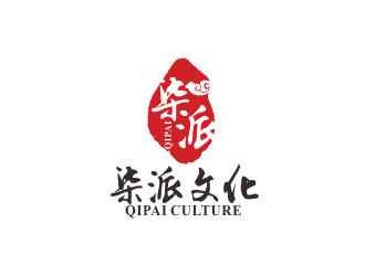 林思源的上海柒派文化傳播有限公司（ SHANGHAI QIPAI CULTURE COMMUNICATIONlogo設(shè)計