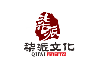 周國強(qiáng)的上海柒派文化傳播有限公司（ SHANGHAI QIPAI CULTURE COMMUNICATIONlogo設(shè)計