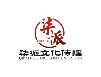 陳波的上海柒派文化傳播有限公司（ SHANGHAI QIPAI CULTURE COMMUNICATIONlogo設(shè)計