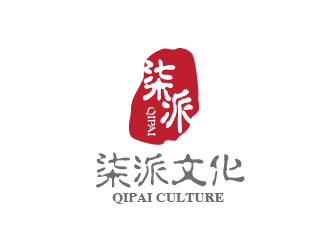 周耀輝的上海柒派文化傳播有限公司（ SHANGHAI QIPAI CULTURE COMMUNICATIONlogo設(shè)計