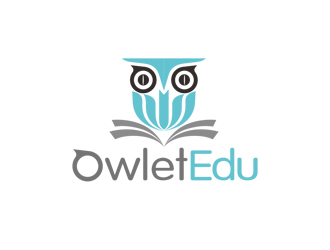 周國強的OwletEdu 卡通貓頭鷹logo設計