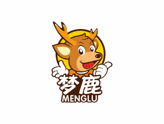 何嘉健的夢鹿鞋子品牌logologo設(shè)計