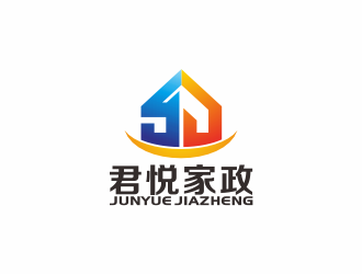 何嘉健的君悅家政logo設(shè)計(jì)