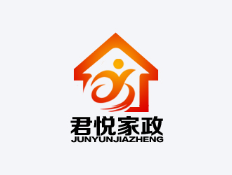 余亮亮的君悅家政logo設(shè)計(jì)