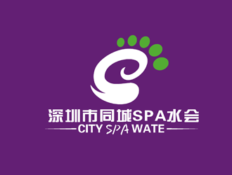 楊占斌的深圳市同城SPA水會(huì)logo設(shè)計(jì)