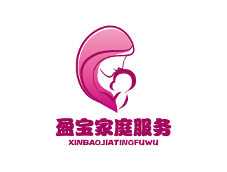 于蓁的盈寶家政服務(wù)logo設(shè)計(jì)logo設(shè)計(jì)