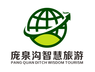 劉彩云的交城縣龐泉溝智慧旅游服務有限公司logo設計