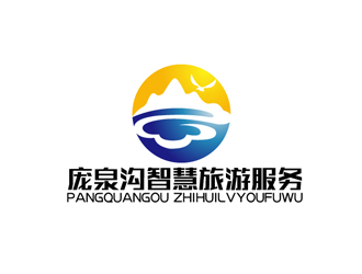 秦曉東的交城縣龐泉溝智慧旅游服務有限公司logo設計