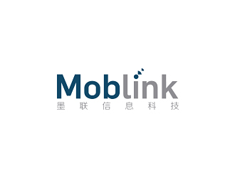 Moblink  上海墨聯(lián)信息科技有限公司logo設(shè)計(jì)