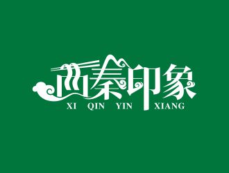 西秦印象小吃店鋪logologo設(shè)計(jì)