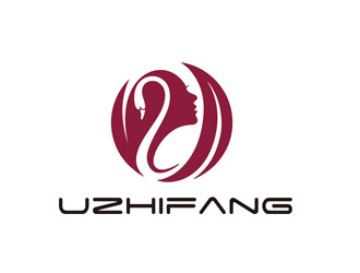 UZF瘦身美容院連鎖店logo設(shè)計(jì)