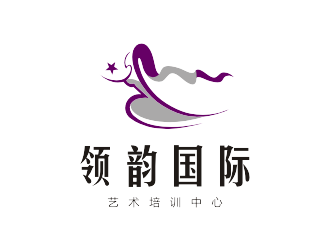 姜彥海的領(lǐng)韻國際藝術(shù)培訓(xùn)中心logo設(shè)計(jì)