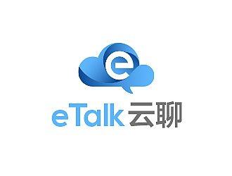 柳輝騰的eTalk 云聊logo設(shè)計(jì)