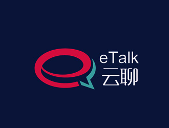 鄒小考的eTalk 云聊logo設(shè)計(jì)