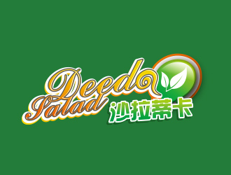 黃安悅的Deeda Salad 沙拉蒂卡logo設(shè)計