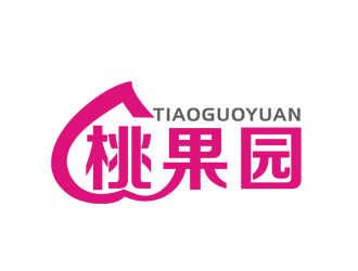 劉彩云的桃果園 卡通logo設計logo設計